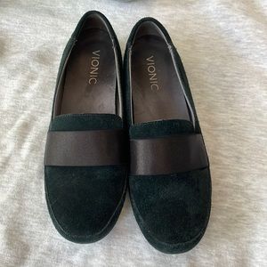 Vionic Suede Loafers - Bridget